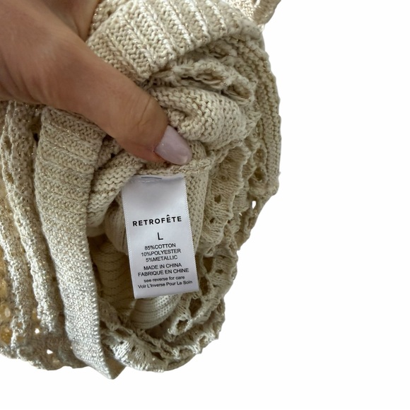 Retrofete Avril Knit Crochet Dress - Picture 7 of 7